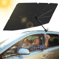 Car side windshield parasol